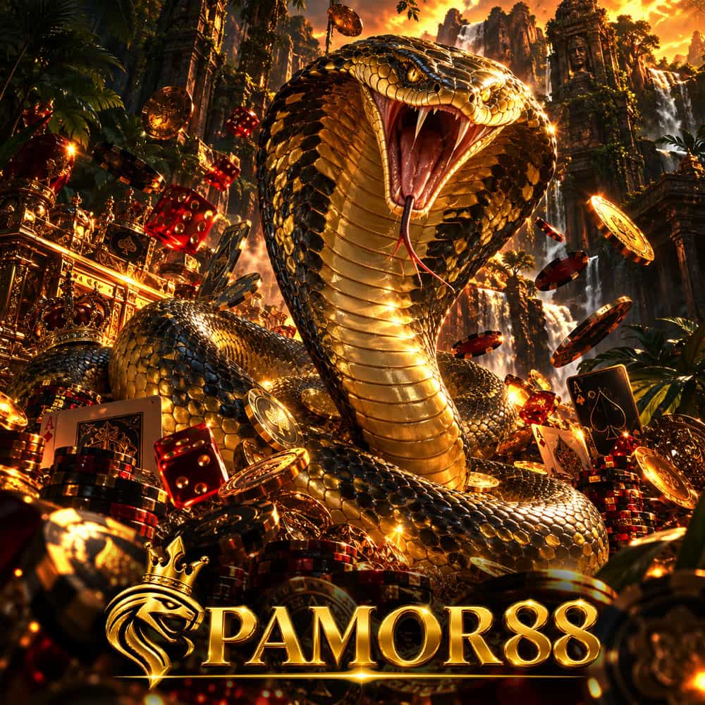 Banner Pamor88 dengan konsep sportsbook modern